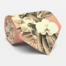 Search for peach floral ties Gold