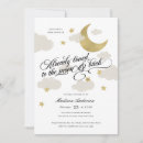 Search for black white and gold baby shower invitations Elegant