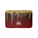 Search for trendy bath mats Red