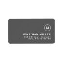 Search for to sender return address labels Minimalist