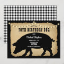 Search for 70th bbq birthday invitations For him