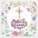 Search for floral easter stickers Religious