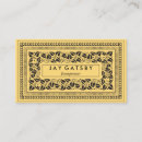 Search for art deco business cards Vintage