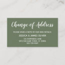 Search for elegant moving announcement cards Change of address
