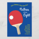 Search for ping pong invitations Kids