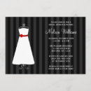 Search for red gown invitations Chic