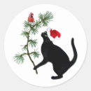 Search for red bird stickers Black