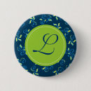 Search for blue letters badges Alphabet