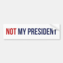 Search for not my president bumper stickers Democrat