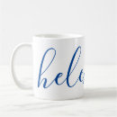 Search for plain navy mugs Script