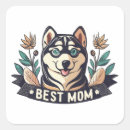 Search for siberian husky dog stickers Mum