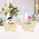 Search for funny wedding glasses Bride and groom