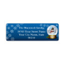 Search for snow flake return address labels Merry