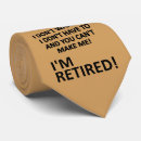 Search for funny retirement ties Retiring