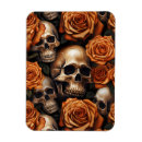 Search for skull rectangular magnets Vintage