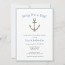 Search for sailor invitations Ahoy its a boy