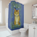 Search for retro cats shower curtains Blue