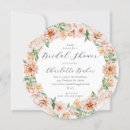 Search for botanical bridal shower invitations Love is in bloom