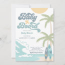 Search for retro surfboard invitations Baby on board