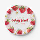 Search for strawberry paper plates Watercolor