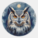 Search for owls stickers Woodland animal