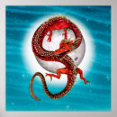 Search for mythical creature posters Red