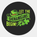 Search for in the beginning stickers Shamrock