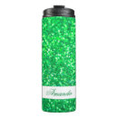 Search for green glitter mugs Typography
