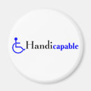 Search for handicapped magnets Wheelchair