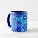 Search for tribal prints mugs Turquoise