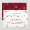 Search for snowflakes bridal shower invitations Chic