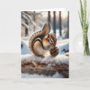 Search for chipmunk christmas cards Winter