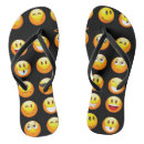 Search for happy face flipflops Emoji