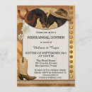 Search for barn rehearsal dinner invitations Gold