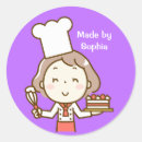 Search for girl chef stickers Cooking