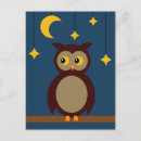 Search for blue owl postcards Cartoon