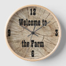Search for log cabin clocks Wood