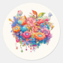 Search for pink and orange flower stickers Summer