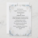 Search for frosted wedding invitations Typography