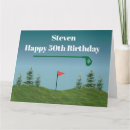Search for golf birthday cards Green