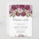 Search for womans funeral invitations Celebration of life
