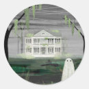 Search for ghost house stickers Halloween