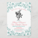 Search for alice in wonderland bridal shower invitations Mad hatter