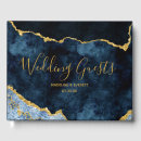 Search for winter wedding guest books Gold foil