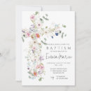 Search for party christening invitations Wildflower