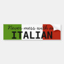 Search for mafia bumper stickers Italian
