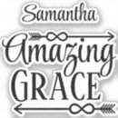 Search for christian name stickers Typography