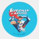 Search for classic superhero stickers Man of steel