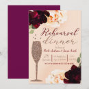 Search for marsala rehearsal dinner invitations Maroon