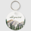 Search for mountain key rings Watercolor